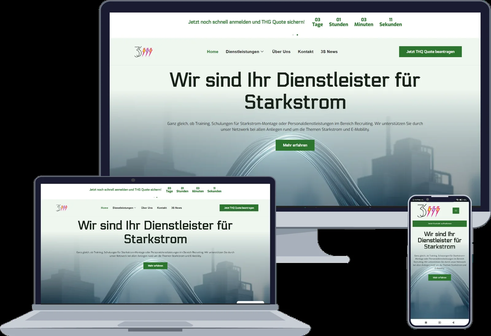 Visualização do projeto: 3S Süddeutsche Starkstrom Services