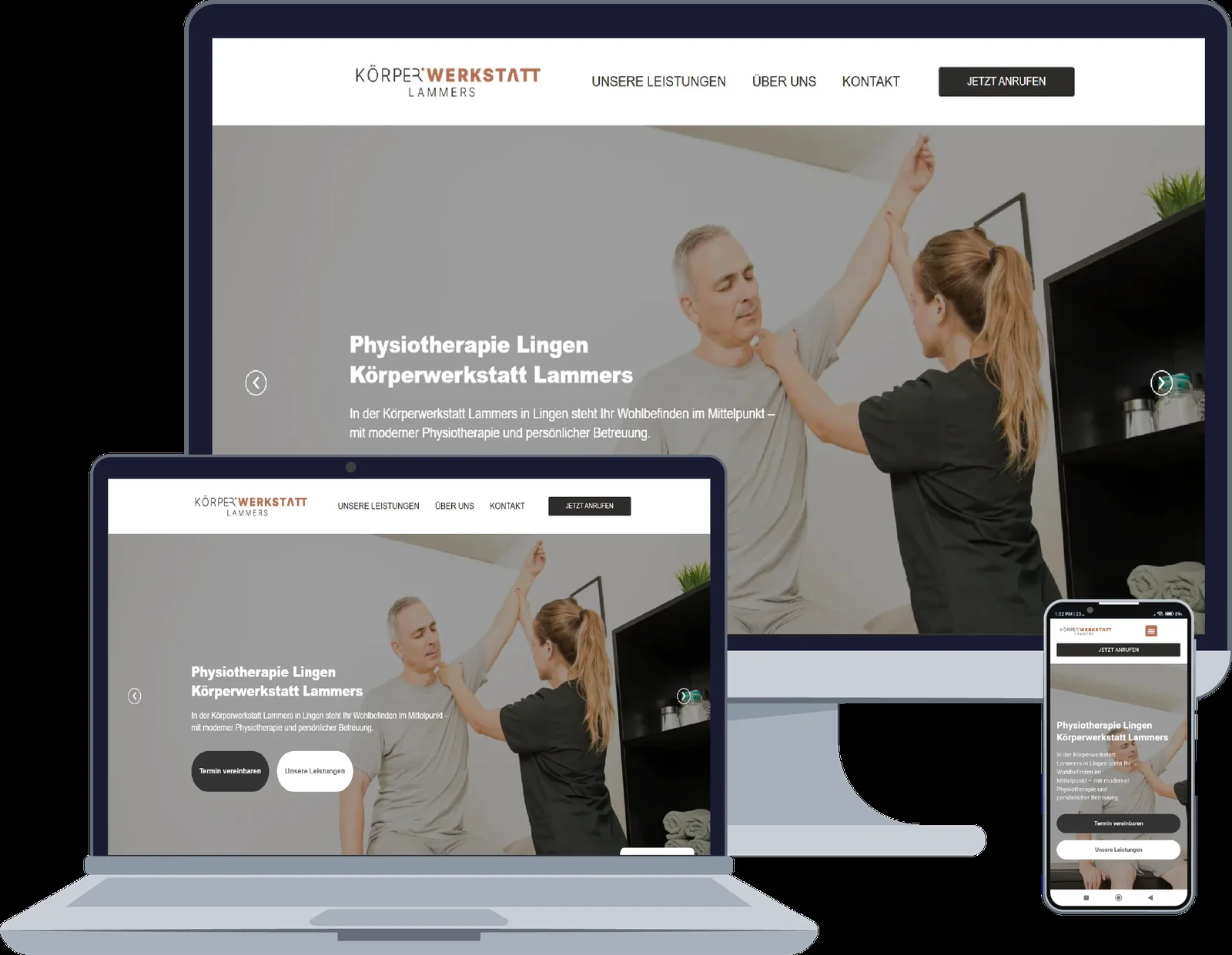 Visualização do projeto: Physiotherapie Lammers Lingen