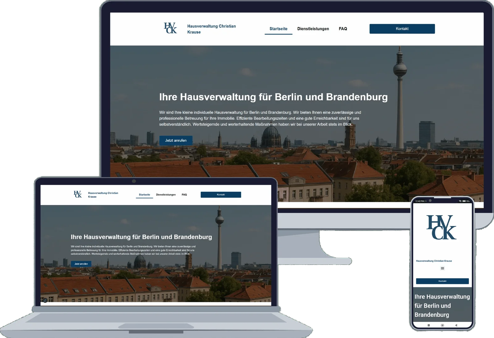 Visualização do projeto: HV Krause Hausverwaltung